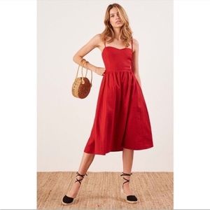 Reformation Olivia midi dress